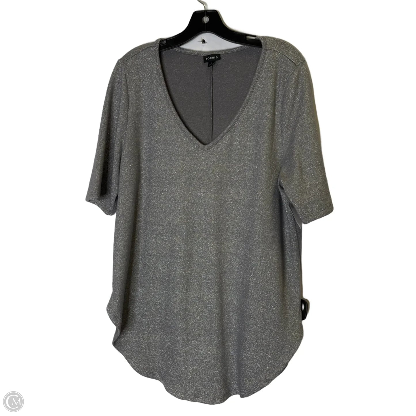 Top Short Sleeve By Torrid In Purple, Size: 2x