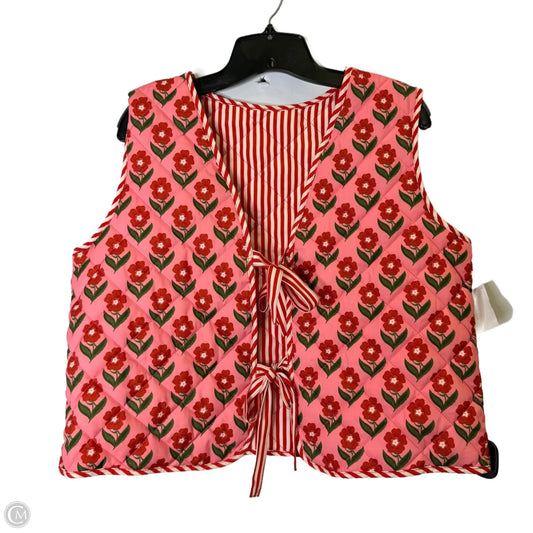 Vest Puffer & Quilted By Shein In Multi-colored, Size: L