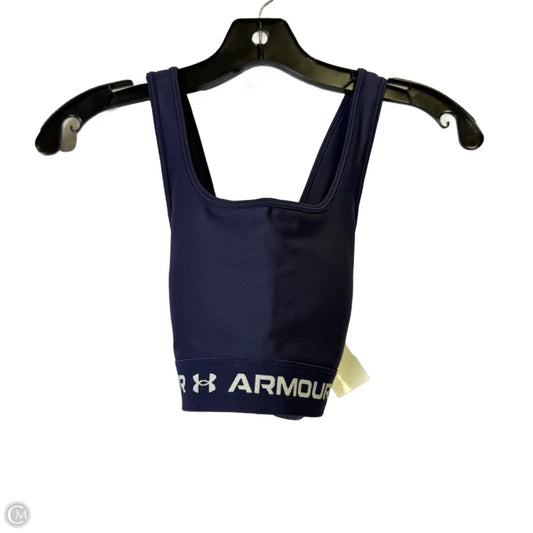 Athletic Bra By Under Armour In Navy, Size: S