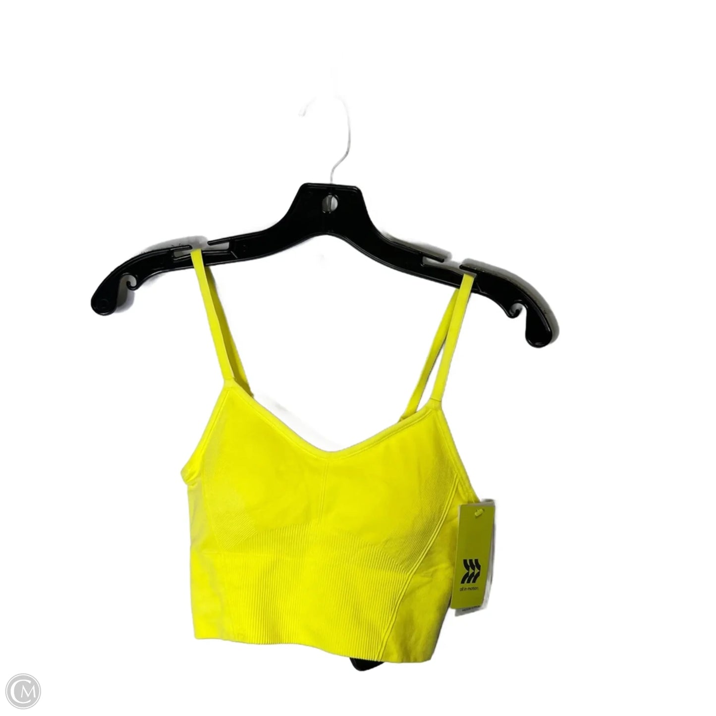 Athletic Bra By All In Motion In Yellow, Size: S