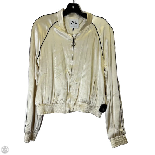 Jacket Other By Zara In Gold, Size: L