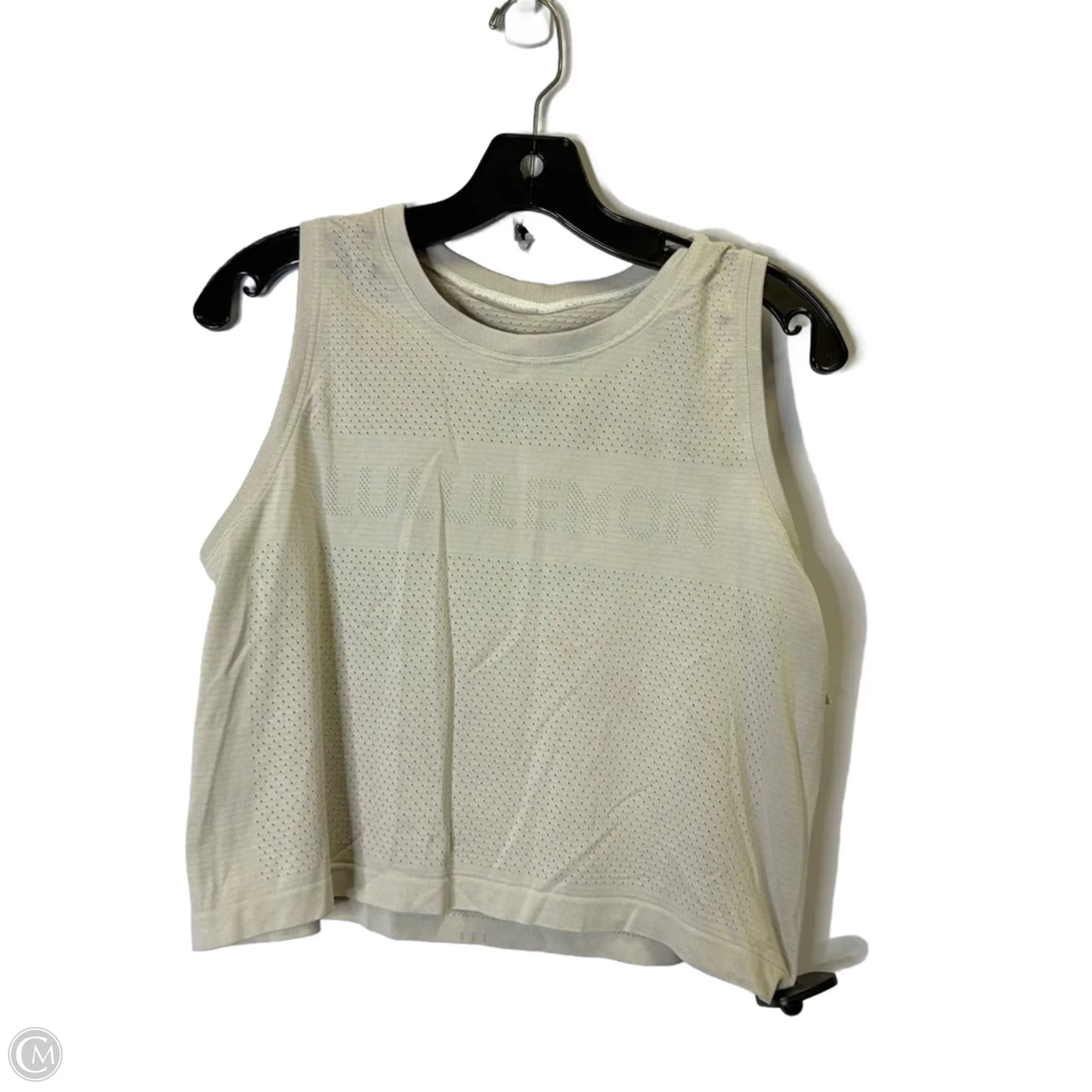 Athletic Tank Top By Lululemon In Grey, Size: S