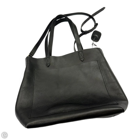 Handbag Leather By Madewell, Size: Medium