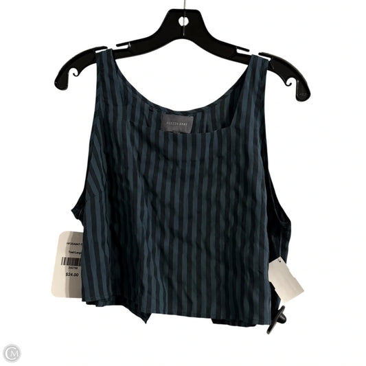 Top Sleeveless By Clothes Mentor In Blue, Size: L