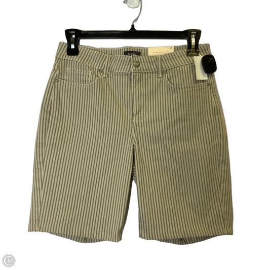 Shorts By Not Your Daughters Jeans In Striped Pattern, Size: 10