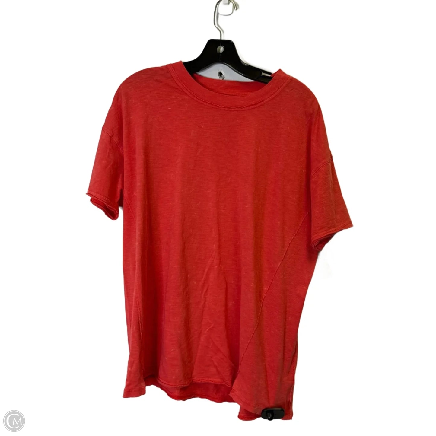 Top Short Sleeve Basic By Aerie In Red, Size: S