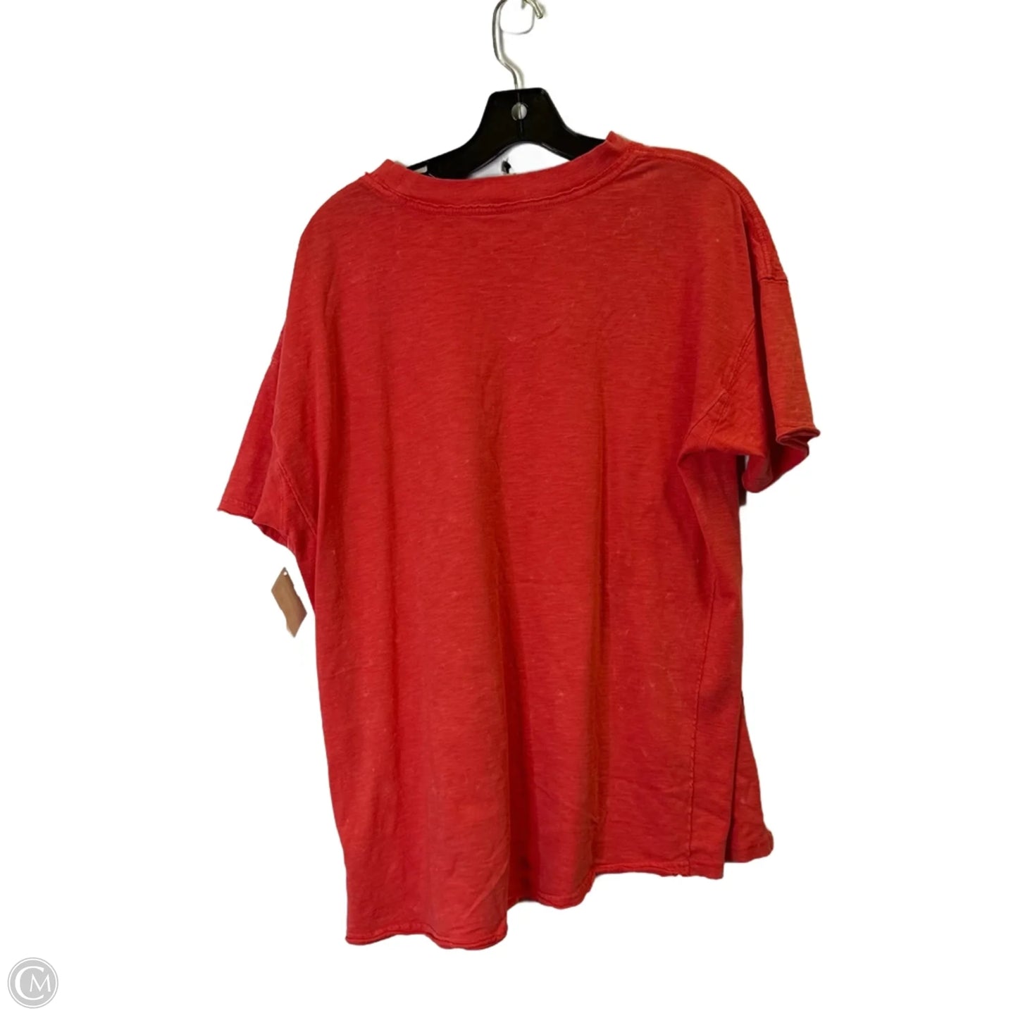 Top Short Sleeve Basic By Aerie In Red, Size: S