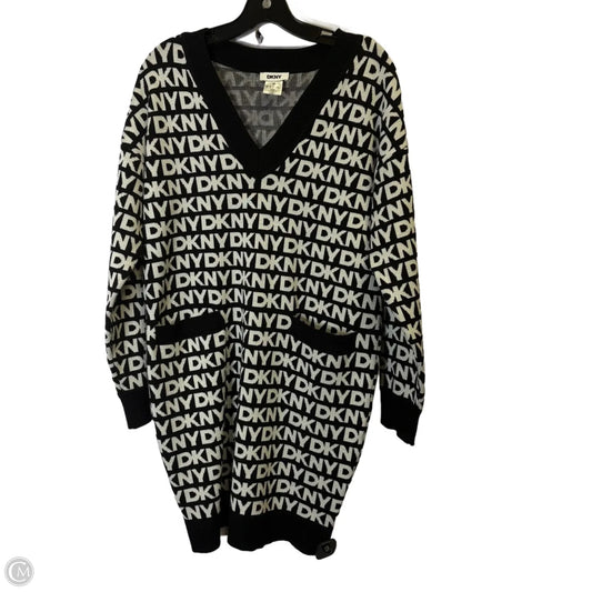 Dress Sweater By Dkny In Black, Size: M