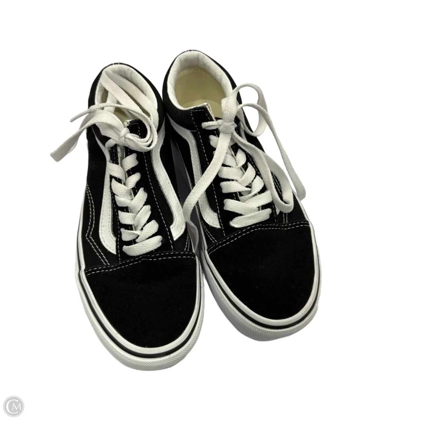 Shoes Sneakers Platform By Vans In Black, Size: 5
