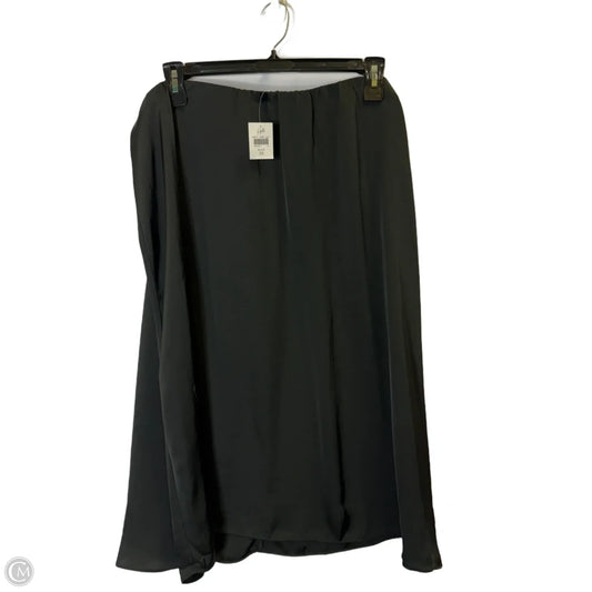 Skirt Midi By J. Jill In Black, Size: 2x