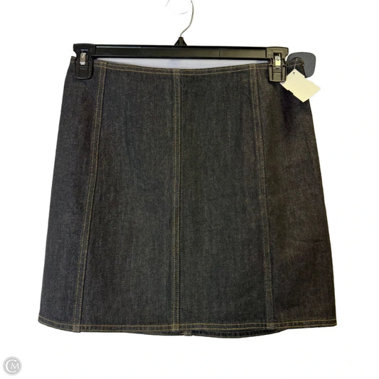 Skirt Mini & Short By Banana Republic In Blue Denim, Size: 4