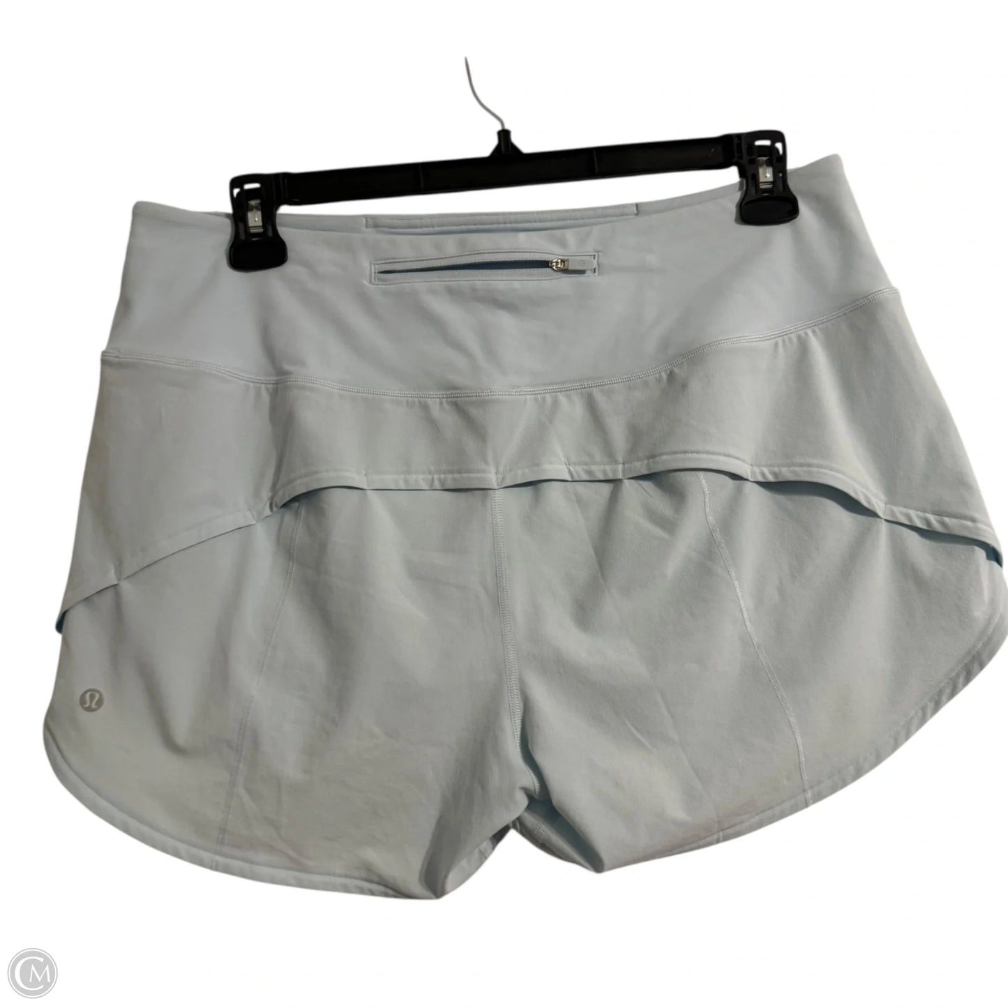 Athletic Shorts By Lululemon In Blue, Size: 12