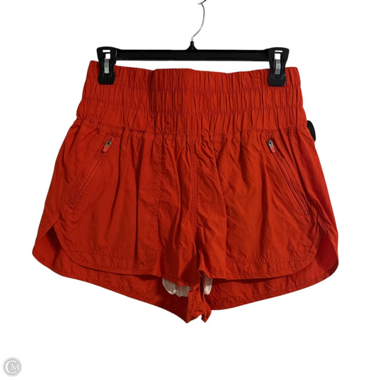 Athletic Shorts By Free People In Orange, Size: Xl