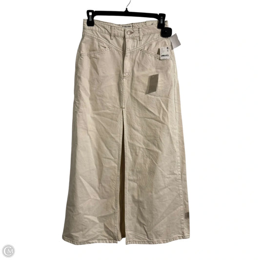 Skirt Maxi By We The Free In Cream, Size: 4