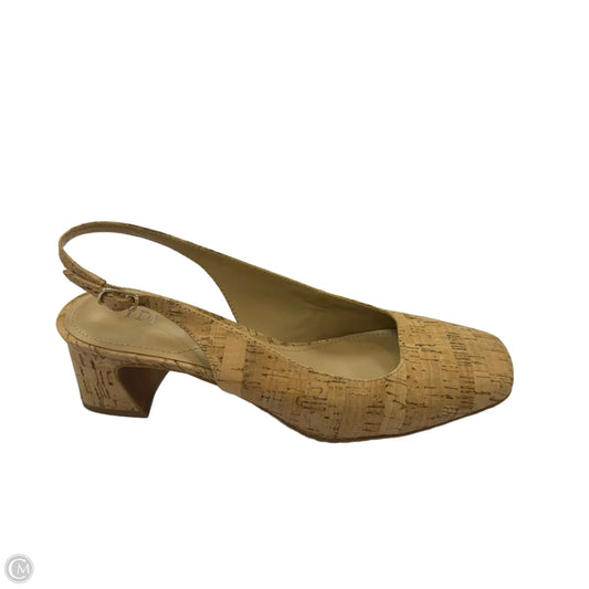 Shoes Heels Block By Not Your Daughters Jeans In Cream, Size: 8.5