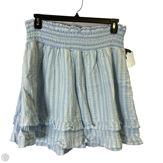Skirt Mini & Short By Time And Tru In Blue, Size: Xl