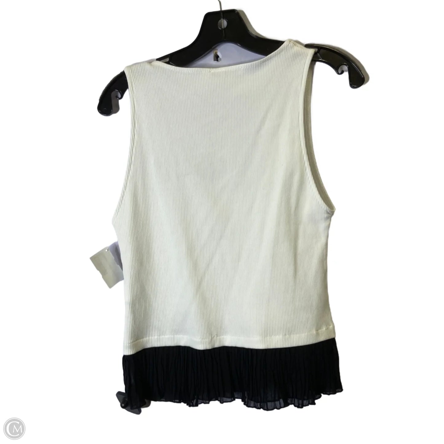 Top Sleeveless By Zara In White, Size: S