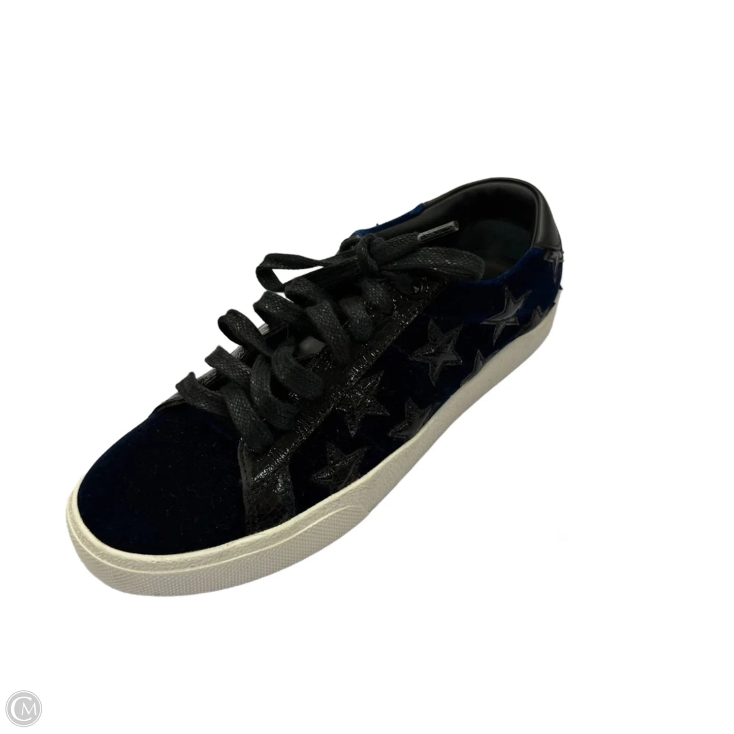 Shoes Luxury Designer By Yves Saint Laurent In Navy, Size: 6