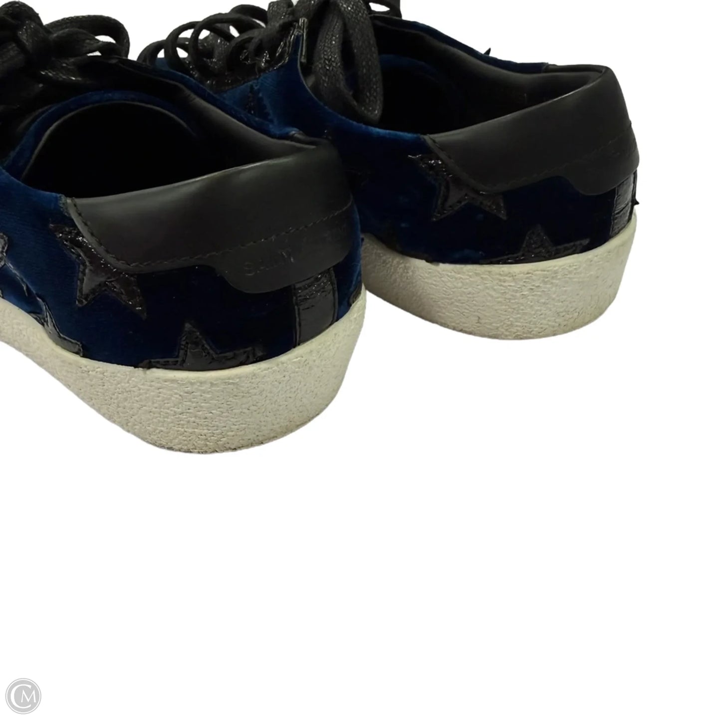 Shoes Luxury Designer By Yves Saint Laurent In Navy, Size: 6