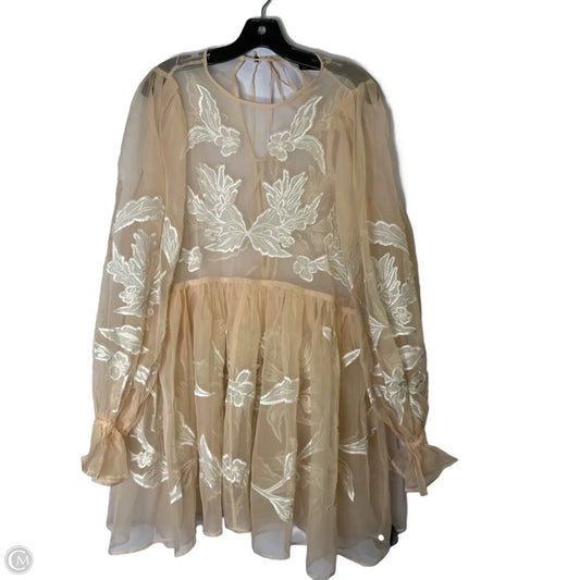 Dress Party Short By Asos In Peach, Size: 2