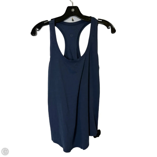 Athletic Tank Top By Lululemon In Navy, Size: S