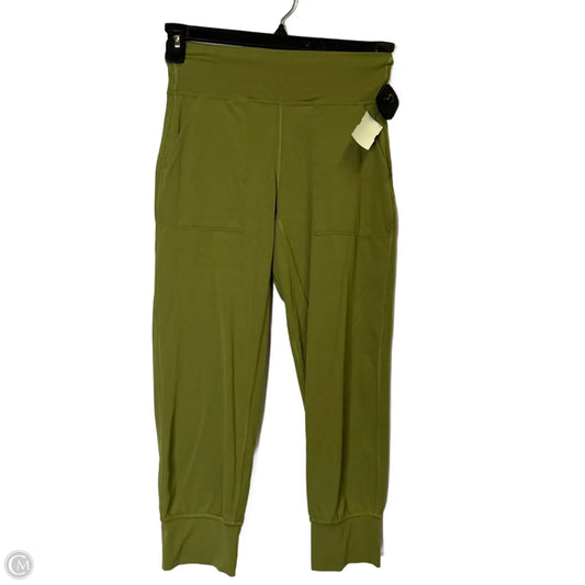 Athletic Pants By Lululemon In Green, Size: 4