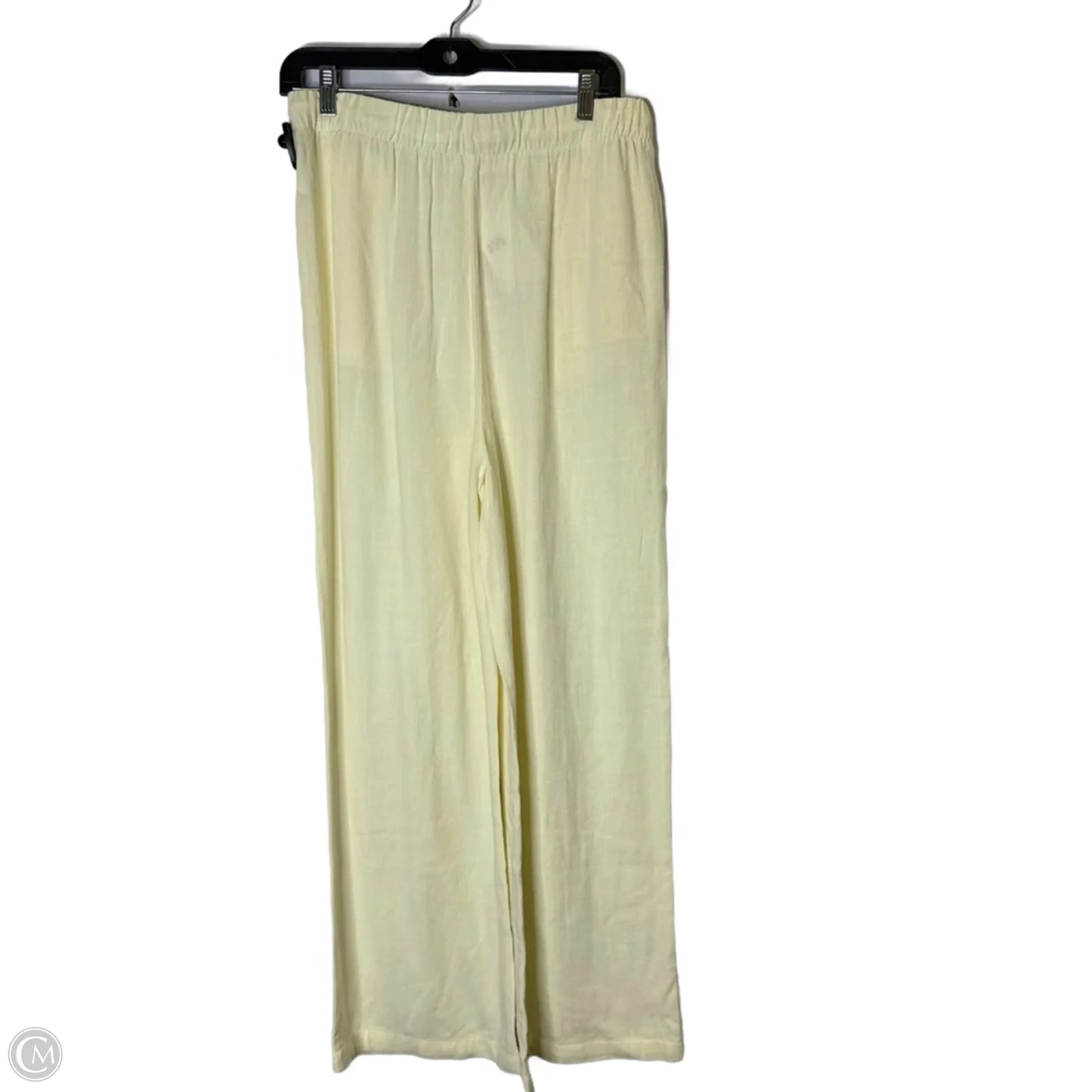 Pants Wide Leg By Double Zero In Cream, Size: M