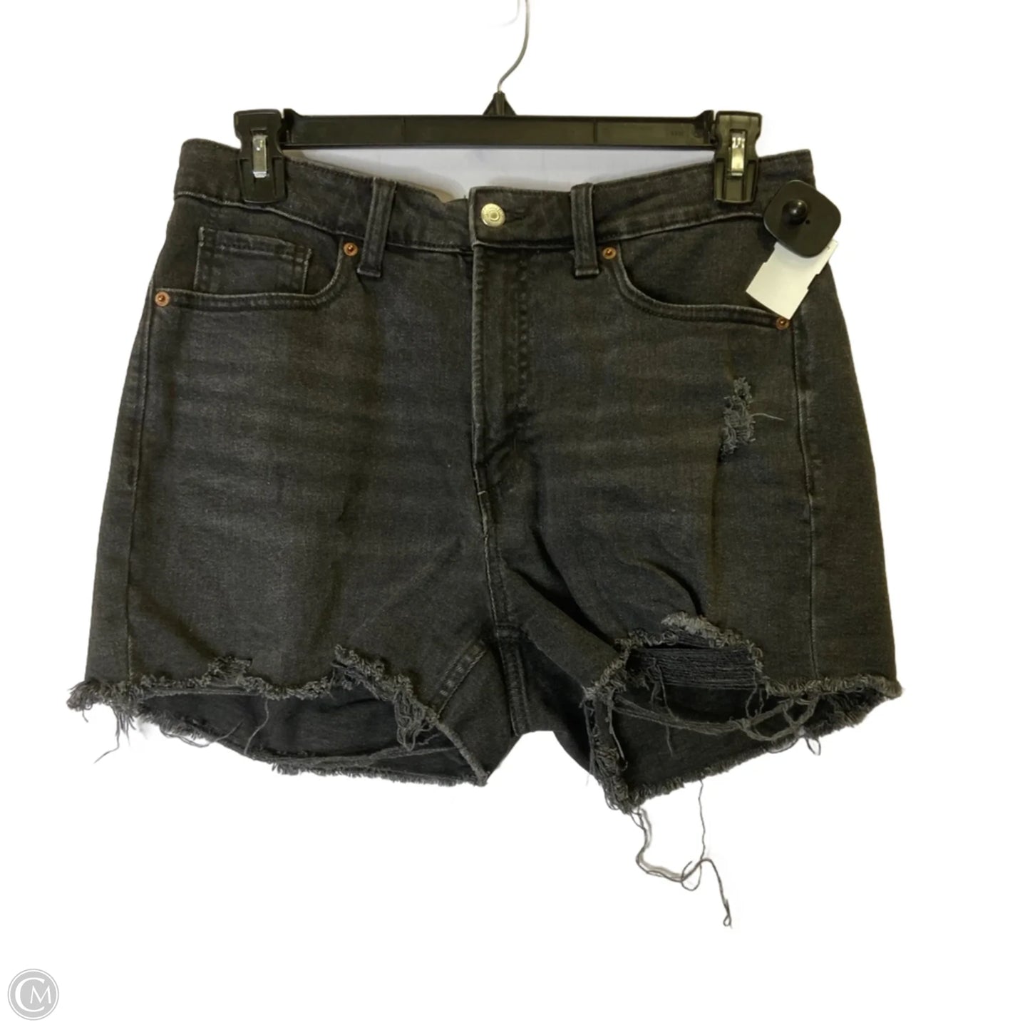Shorts By Old Navy In Black Denim, Size: 12
