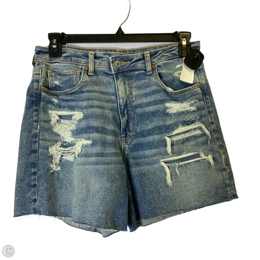 Shorts By American Eagle In Blue Denim, Size: 12
