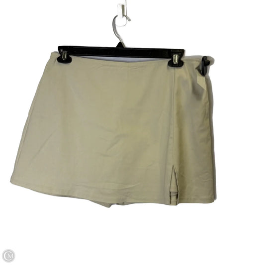Skort By Wild Fable In Tan, Size: L