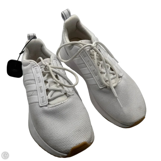 Shoes Athletic By Adidas In White, Size: 9
