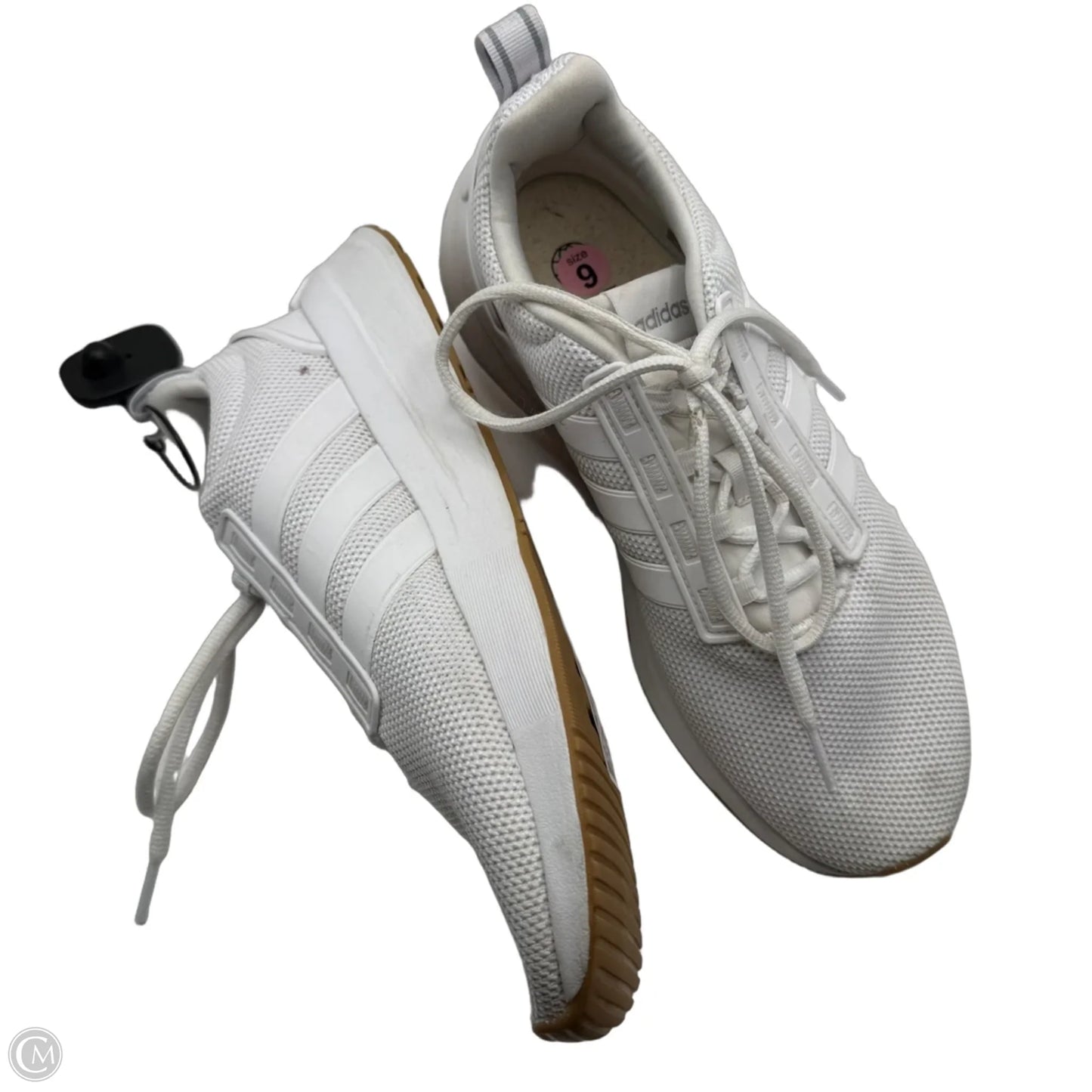 Shoes Athletic By Adidas In White, Size: 9