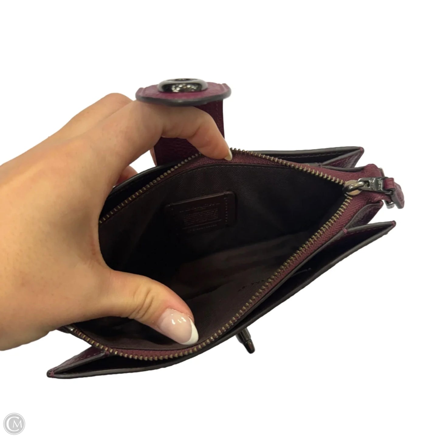 Wristlet Designer By Coach, Size: Medium