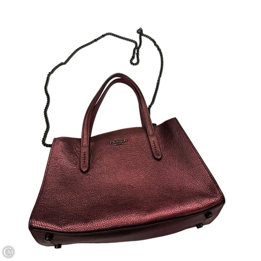 Crossbody Designer By Coach, Size: Medium