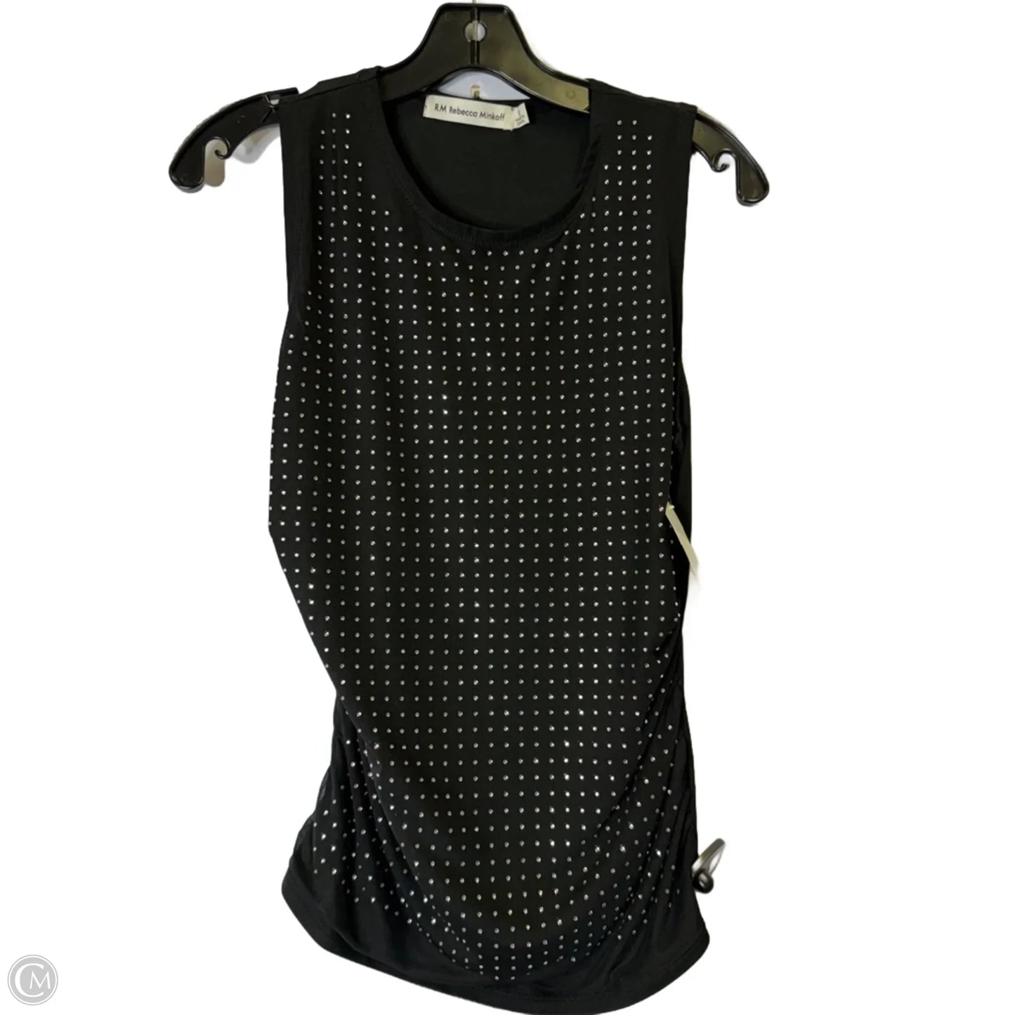 Blouse Sleeveless By Cmb In Black, Size: S