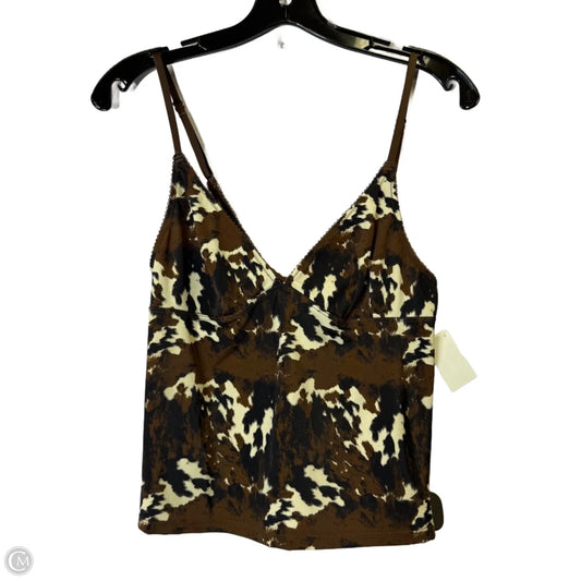 Top Sleeveless By Bdg In Animal Print, Size: L