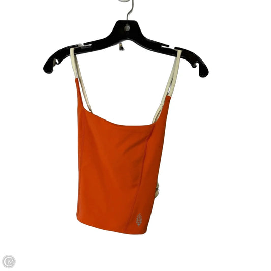Athletic Tank Top By Free People In Orange, Size: M