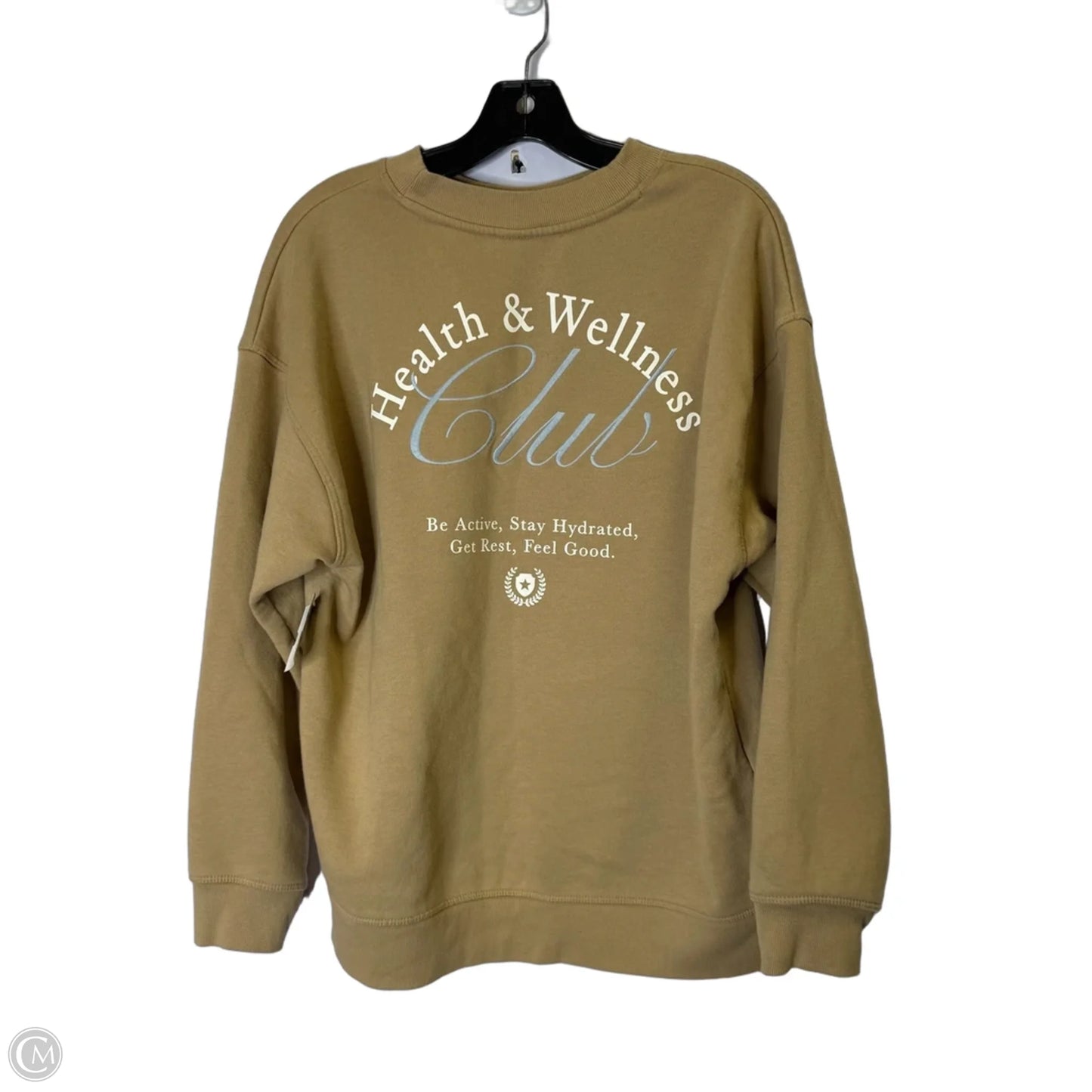 Athletic Sweatshirt Crewneck By All In Motion In Brown, Size: S