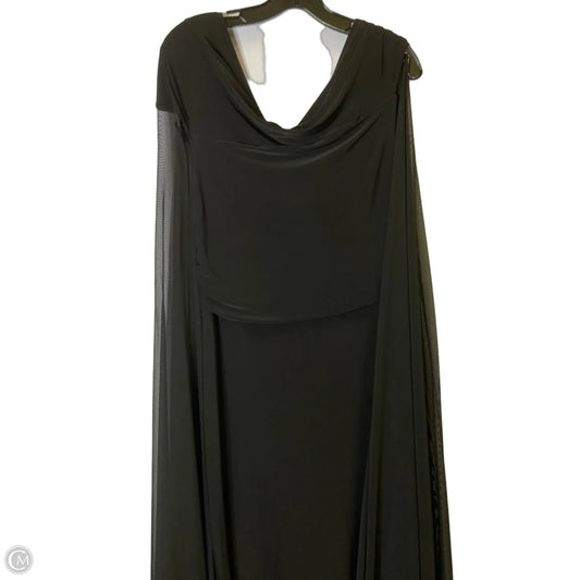 Dress Party Long By Clothes Mentor In Black, Size: 12