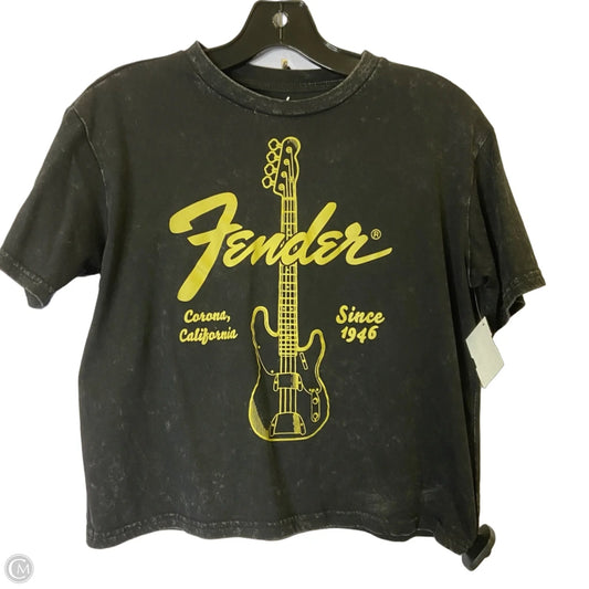 Top Short Sleeve Basic By Clothes Mentor In Black, Size: M