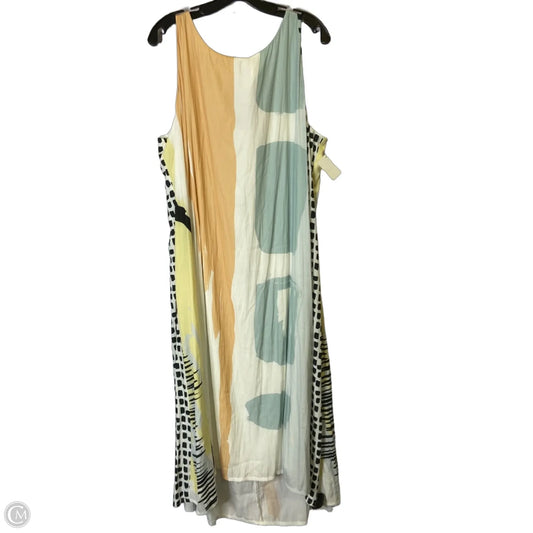 Dress Casual Maxi By Chicos In Multi-colored, Size: 20