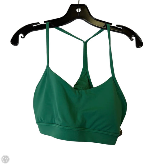 Athletic Bra By Lululemon In Green, Size: 12