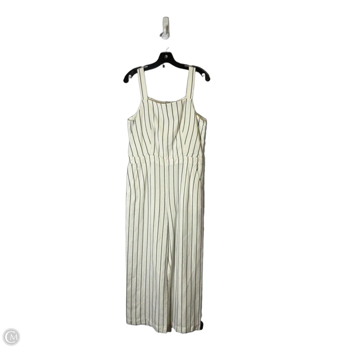 Jumpsuit By Loft In Striped Pattern, Size: Mp