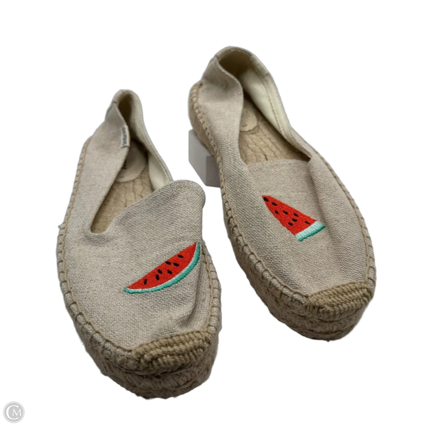 Shoes Flats By Soludos In Cream, Size: 9