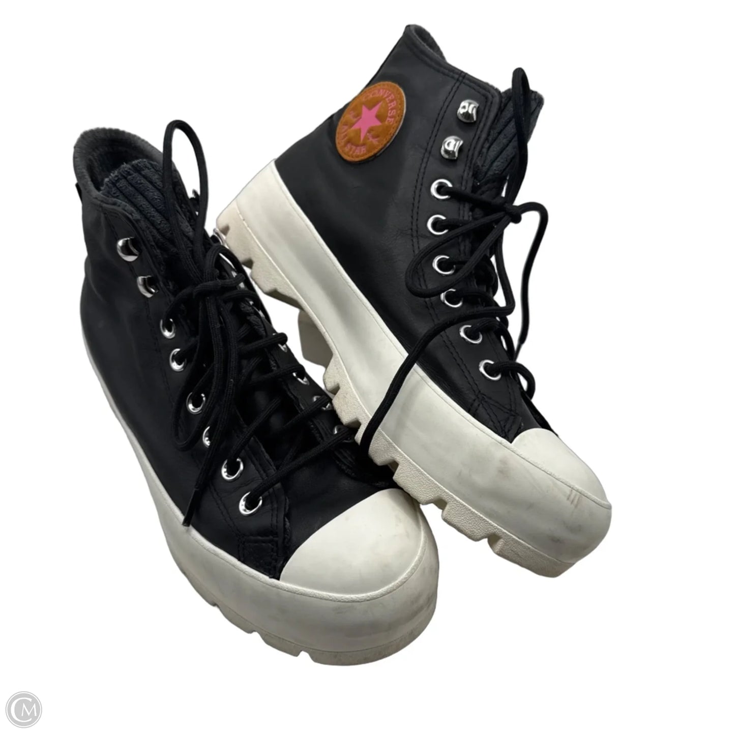 Shoes Sneakers Platform By Converse In Grey, Size: 10