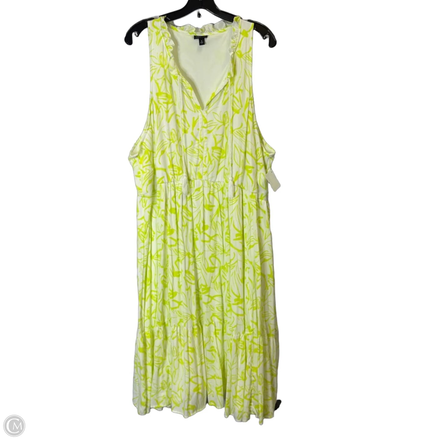 Dress Casual Midi By Torrid In Green, Size: 4x
