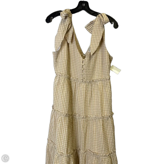 Dress Casual Maxi By English Factory In Tan, Size: L