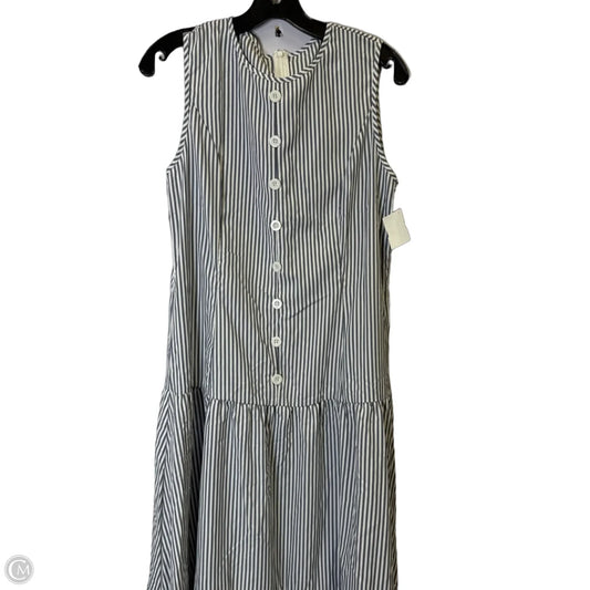 Dress Casual Midi By Shein In Blue, Size: 8