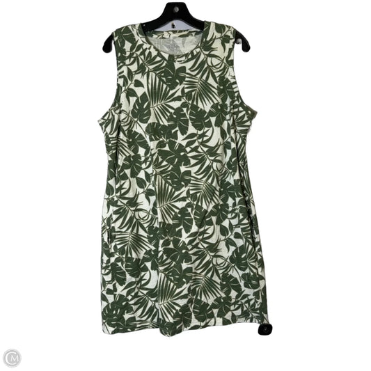 Dress Casual Short By St Johns Bay In Green, Size: Xl