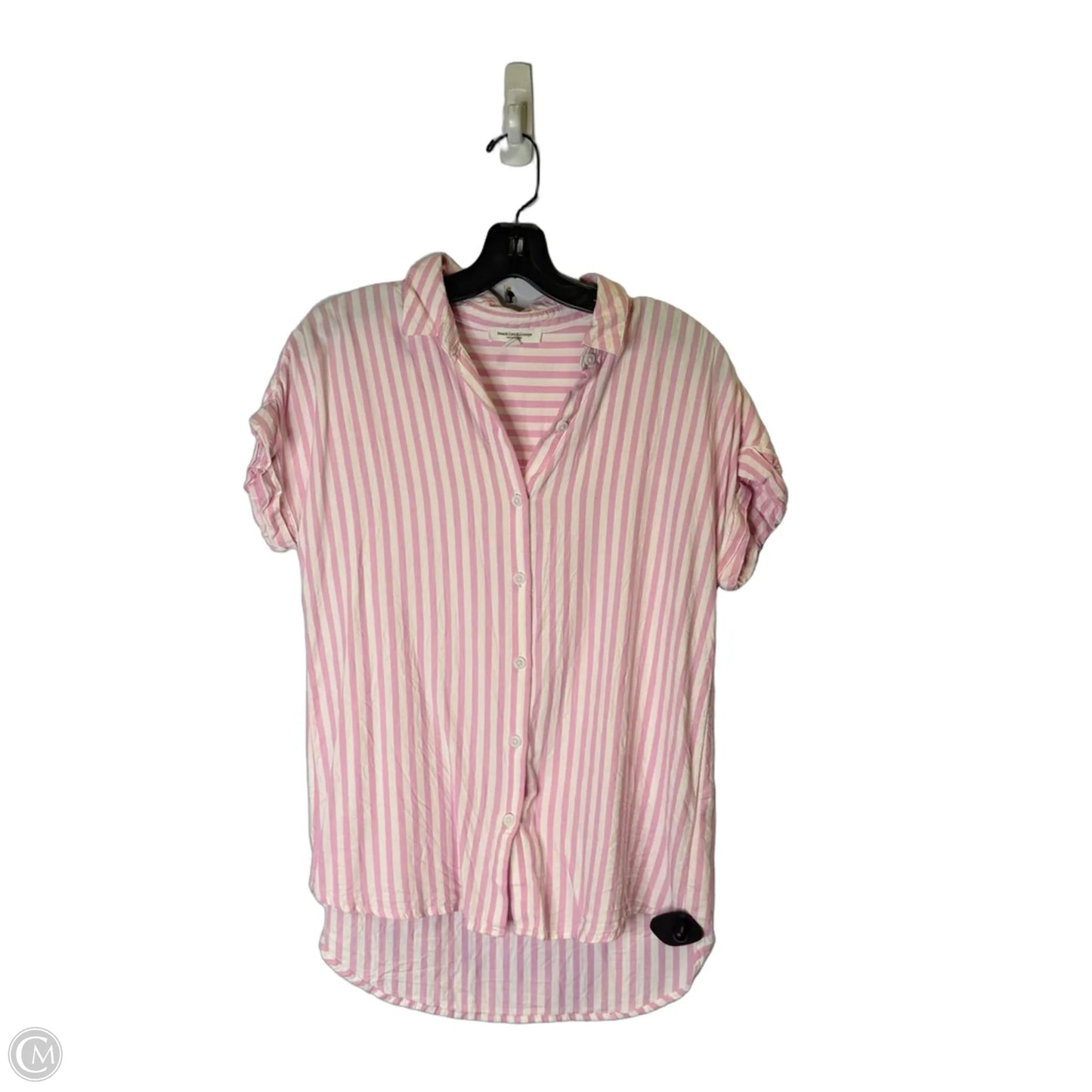 Top Short Sleeve By Beachlunchlounge In Pink, Size: S